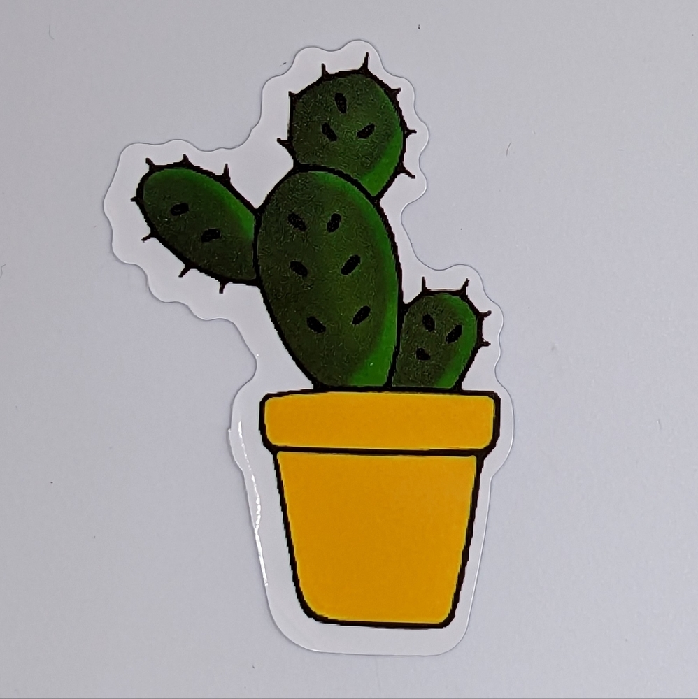 Cactus sticker